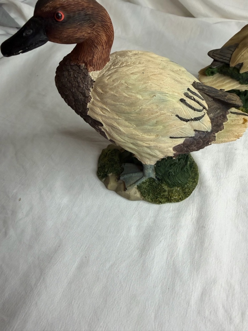 Yardworks Originals Decorative Duck Figurines - Mallard & Canvasback - Set of 2 - Picture 14 of 16